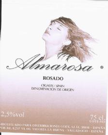 Imagen de ALMAROSA ROSADO CIGALES/SPAIN DENOMINACION DE ORIGEN