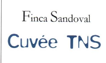 Imagen de FINCA SANDOVAL CUVEE TNS