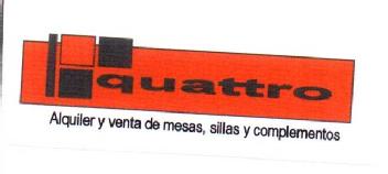 Imagen de QUATTRO ALQUILER Y VENTA DE MESAS, SILLAS Y COMPLEMENTOS