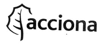 Imagen de ACCIONA ANOTACIÓN DE DEMANDA