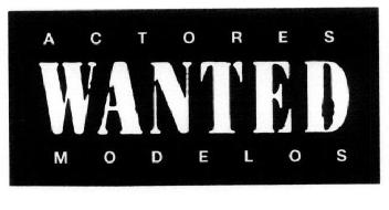 Imagen de ACTORES WANTED MODELOS