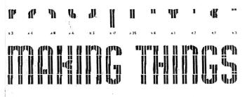 Imagen de MAKING THINGS