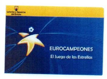Imagen de EUROCAMPEONES EL JUEGO DE LAS ESTRELLAS LOTERIAS Y APUESTAS DEL ESTADO