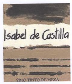 Imagen de ISABEL DE CASTILLA VINO TINTO DE MESA