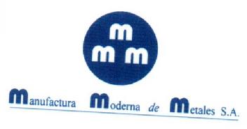 Imagen de MMM MANUFACTURA MODERNA DE METALES S.A