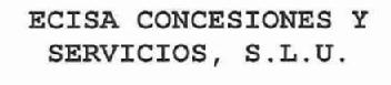 Imagen de ECISA CONCESIONES Y SERVICIOS, S.L.U