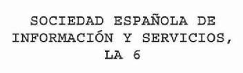 Imagen de SOCIEDAD ESPAÑOLA DE INFORMACION Y SERVICIOS, LA 6