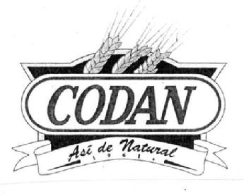 Imagen de CODAN ASI DE NATURAL
