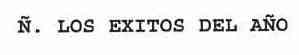 Imagen de Ñ. LOS EXITOS DEL AÑO