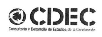 Imagen de CDEC CONSULTORIA Y DESESARROLLO DE ESTUDIOS DE LA CONDUCCION