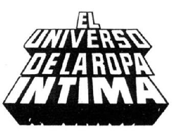 Imagen de EL UNIVERSO DE LA ROPA INTIMA