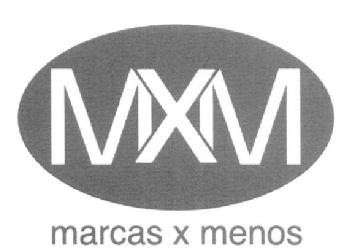 Imagen de MXM MARCAS X MENOS