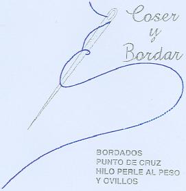 Imagen de COSER Y BORDAR BORDADOS PUNTO DE CRUZ HILO PERLE AL PESO Y OVILLOS