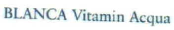 Imagen de BLANCA VITAMIN ACQUA