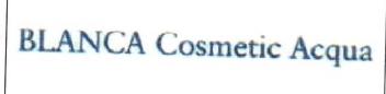 Imagen de BLANCA COSMETIC ACQUA