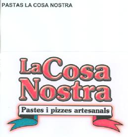 Imagen de PASTAS LA COSA NOSTRA LA COSA NOSTRA PASTES I PIZZES ARTESANALS