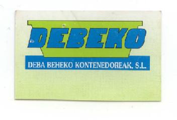 Imagen de DEBEKO DEBA BEHEKO KONTENEDOREAK SL