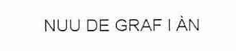 Imagen de NUU DE GRAF I AN