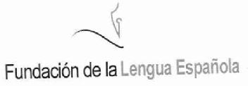 Imagen de FUNDACION DE LA LENGUA ESPAÑOLA