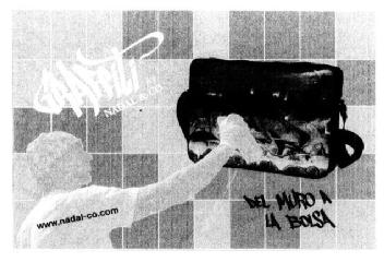 Imagen de GRAFFITI BY NADAL & CO DEL MURO A LA BOLSA