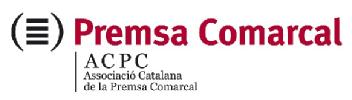 Imagen de PREMSA COMARCAL, ACPC, ASSOCIACIO CATALANA DE LA PREMSA COMARCAL