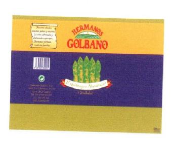 Imagen de HERMANOS GOLBANO ESPARRAGOS NATURALES