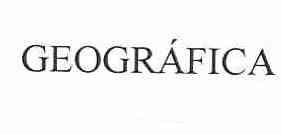 Imagen de GEOGRAFICA