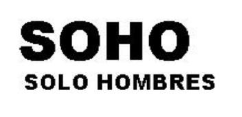 Imagen de SOHO SOLO HOMBRES