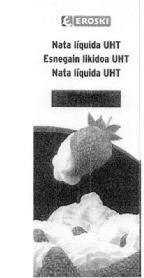Imagen de EROSKI NATA LIQUIDA UHT ESNEGAIN LIKIDOA UHT NATA LIQUIDA UHT