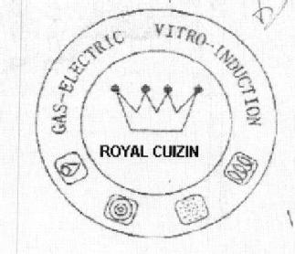 Imagen de ROYAL CUIZIN GAS-ELECTRIC VITRO-INDUCTION