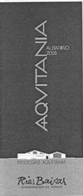Imagen de AQUITANIA BODEGAS AQUITANIA RIAS BAIXAS DENOMINACION DE ORIGEN ALBARIÑO 2005