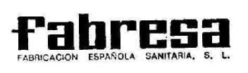 Imagen de FABRESA FABRICACION ESPAÑOLA SANITARIA, S.L
