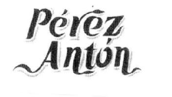 Imagen de PEREZ ANTON