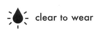 Imagen de CLEAR TO WEAR