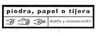 Imagen de PIEDRA, PAPEL O TIJERA DISEÑO Y COMUNICACION
