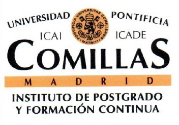 Imagen de UNIVERSIDAD PONTIFICIA ICAI ICADE COMILLAS MADRID INSTITUTO DE POSTGRADO Y FORMACION CONTINUA