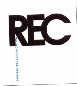 Imagen de REC REVISTA DE ERUDICION Y CRITICA