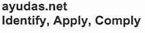 Imagen de AYUDAS.NET IDENTIFY, APPLY, COMPLY