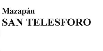 Imagen de MAZAPAN SAN TELESFORO
