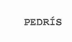 Imagen de PEDRIS