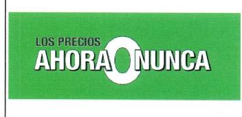 Imagen de LOS PRECIOS AHORA O NUNCA