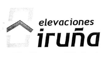 Imagen de ELEVACIONES IRUÑA