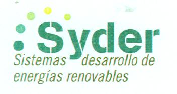 Imagen de SYDER SISTEMAS DESARROLLO DE ENERGIAS RENOVABLES