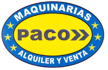 Imagen de MAQUINARIAS PACO ALQUILER Y VENTA
