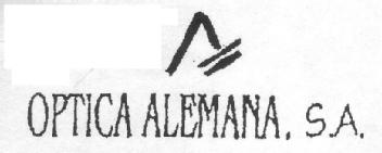 Imagen de OPTICA ALEMANA, S.A