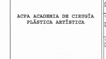 Imagen de ACPA ACADEMIA DE CIRUGIA PLASTICA ARTISTICA