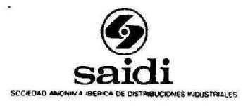Imagen de SAIDI SOCIEDAD ANONIMA IBERICA DE DISTRIBUCIONES INDUSTRIALES