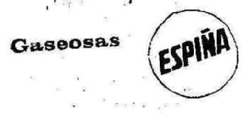 Imagen de GASEOSAS ESPIÑA