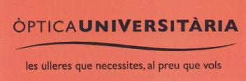 Imagen de OPTICA UNIVERSITARIA LES ULLERES QUE NECESSITES, AL PREU QUE VOLS