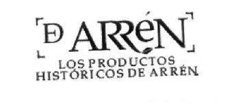 Imagen de DARREN LOS PRODUCTOS HISTORICOS DE ARREN